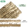 Unique Bargains Elastic PVC Durable Sequins Flat Paillette Sequin Trim 1 Pc - 3 of 4
