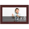 PosterPalooza | 12x8 Wood Frame with UV Acrylic, 6 Finishes: Black, White, Bronze, Silver, Wood, Mahogany - 2 of 4