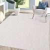Washable Area Rugs, Modern Woven Office Floor Carpet Contemporary Rug, Living Room Rug, Soft Surface, Durable Edge, Non-Slip Backing - 2 of 4