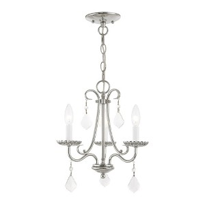 Livex Lighting Daphne 3 - Light Chandelier in  Polished Chrome - 1 of 2