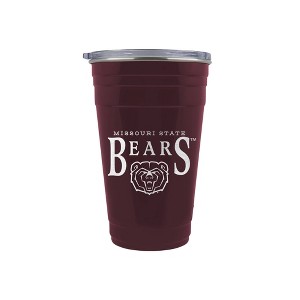NCAA Missouri State Bears Tailgater Tumbler - 22oz: Stainless Steel, Acrylic Lid - 1 of 2