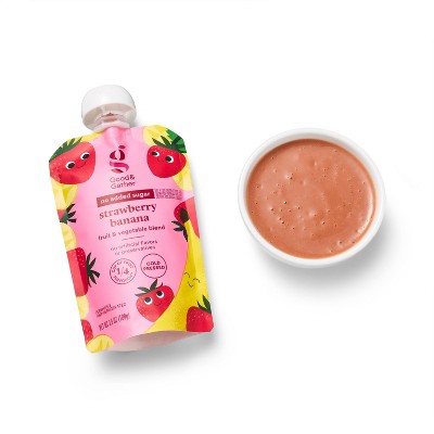 Strawberry Banana Pouch - 3.5 oz - Good & Gather™