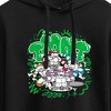 Women's - Teenage Mutant Ninja Turtles - Paint Logo Cropped Graphic Hoodie - 2 of 3