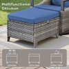 Buenhomino Outdoor Patio Furniture Sets, All-Weather PE Wicker Seating with Swivel Chairs, Sofas, Ottomans & Tables for Garden, Deck & Porch - 4 of 4