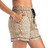 Hello Mello Women’s Beauty Sleep Satin Pajama Shorts - 2 of 4