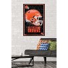 Trends International NFL Cleveland Browns - Neon Helmet 24 Unframed Wall Poster Prints - 2 of 4