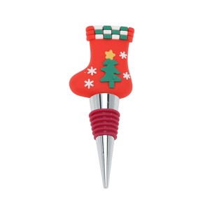 Unique Bargains Silicone Ring Christmas Stocking Stopper Aluminum Alloy TPE 4.53"x1.06"x0.83" 1 Pc - 1 of 3