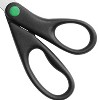 Westcott KleenEarth Recycled Stainless Steel Scissors 8" Straight Black 41418 - 3 of 4