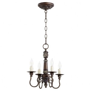 Quorum Lighting Salento 4-Light Vintage Copper Chandelier - 1 of 1