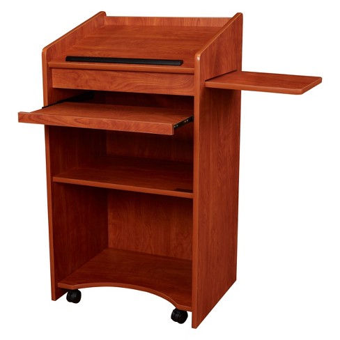 Aristocrat Lectern Red - Hampden Furnishings: Mid-century Modern Style ...