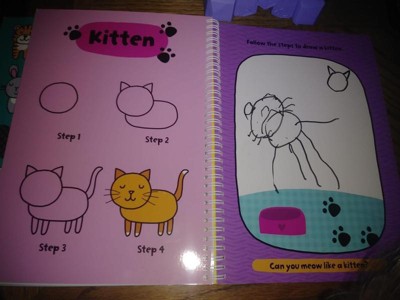 My First Learn-to-draw: Farm Animals - (my First Wipe Clean How-to-draw) By  Anna Madin (spiral Bound) : Target