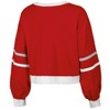 NCAA San Diego State Aztecs Women's Long Sleeve V-Neck T-Shirt - 2 of 3