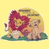 Men's Lion King Nala and Simba You Are My Valentine T-Shirt - image 2 of 4