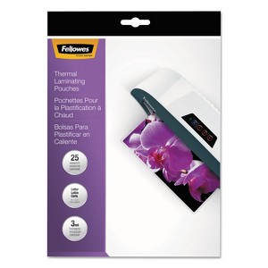 Fellowes ImageLast Laminating Pouches with UV Protection 3mil 11 1/2 x 9 25/Pack 5200501 - 1 of 3