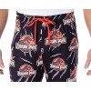 Seven Times Six Jurassic Park Men's Allover Pattern Sleep Lounge Pajama Pants Black - 2 of 4