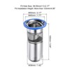Unique Bargains Stainless Steel Anti-Odo One Way Hair Floor Drain Stoppers - 2 of 3