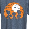 Women's - Peanuts - Trick Or Treat Silhouettes Short Sleeve Graphic T-Shirt - 2 of 4