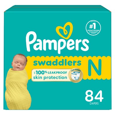 Pampers Swaddlers Sensitive Disposable Diapers - (Select Size and Count)