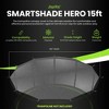 JumpFlex SMARTSHADE HERO Trampoline Canopy Cover, TRAMPOLINE NOT INCLUDED - image 2 of 4