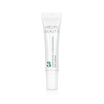 Specific Beauty Lightening and Brightening Eye Cream - 0.5 fl oz