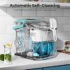 ZAFRO Ice Makers Countertop, Portable Ice Machine Maker with Handle, Self-Cleaning, 26Lbs/24H, 9 Cubes Ready in 6 Mins, (Green) - 3 of 4