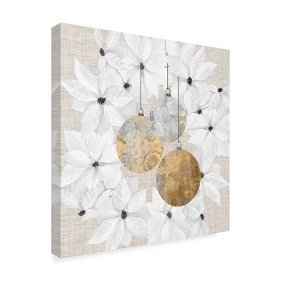 Trademark Fine Art -Grace Popp 'Sophisticated Christmas Iii' Canvas Art