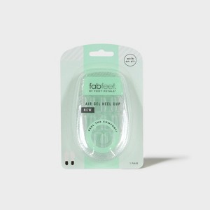 Fab Feet Women's by Foot Petals Air Gel Heel Cup Insoles - Clear - 1 of 4