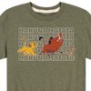 Boys' - Disney - Hakuna Matata Outlined Words Short Sleeve Graphic T-Shirt - 2 of 4