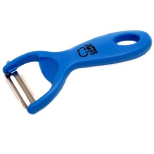 Chef Craft Blue Y-Shaped Vegetable Peeler - Sharp Stainless Steel Blade with Comfortable Handle - 1 of 2