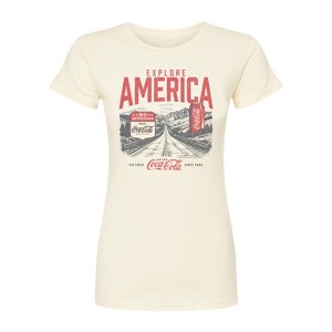 Women's - Coca-Cola -  Fitted Graphic T-Shirt - 1 of 3