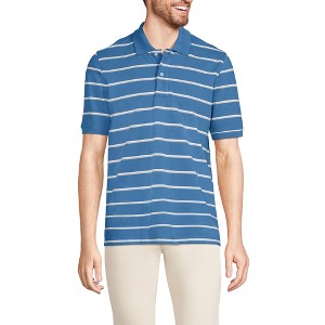 Lands' End Men's Short Sleeve Comfort-First Mesh Polo Shirt - 1 of 3
