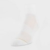 All Pro Women's Extended Size Aqua FX 6+2 Bonus Pack Ankle Athletic Socks - 8-12 - 3 of 3