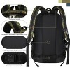 New York XPress BP-8023 Camping Hiking, Large 40L Water-Resistant Lightweight Travel Backpack 24", - 2 of 4