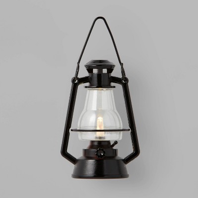 Lit Lantern Christmas Tree Ornament Black - Wondershop™