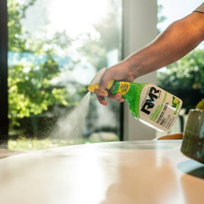 RMR Solutions Botanical Disinfectant All-Purpose Cleaners - 32 fl oz: Citrus Scent, Multipurpose Spray Bottle, Tile Floors, Fabric