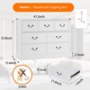 Coucheta 47.2" 7-Drawer Dresser - Wooden Chest with Large Storage, Organizer for Bedroom/Closet/Living Room - 2 of 4