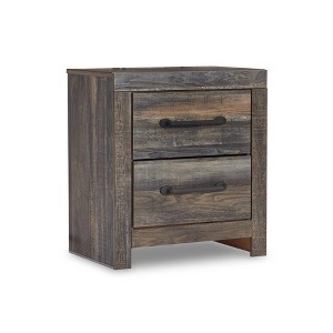 Drystan Two Drawer Nightstand - Signature Design by Ashley - 1 of 4
