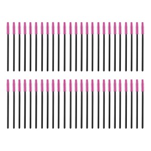 Unique Bargains Convenient Silicone Eyelash Brush 50 Pcs - 1 of 4