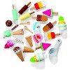 Svan Ice Cream Truck Wooden Playset, 20 Fun Toy Pieces Including Freezer, Steering Wheel, Sink & Sticker Sheet for Kids Name - 2 of 3