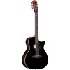 Alvarez AG70CE 12-String Grand Auditorium Acoustic-Electric Guitar Black - 3 of 4