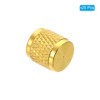 Unique Bargains Refrigeration Hose Pipe Fitting 1/4" SAE Service Access Valve Caps - 3 of 4