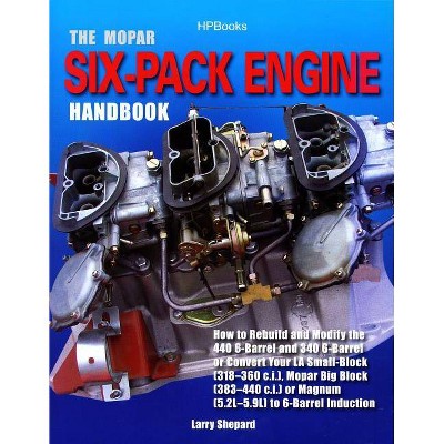 The Mopar Six-Pack Engine Handbook Hp1528 - by  Larry Shepard (Paperback)