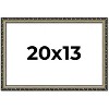 PosterPalooza | 20x13 Wood Antique Frame with UV Acrylic, 4 Finishes: Bronze, Gold, Silver, and Black - 2 of 4