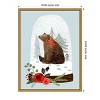 Amanti Art Snow Globe Village IV Bear by Victoria Barnes Canvas Wall Art Print Framed 18 x 24-in. - 4 of 4