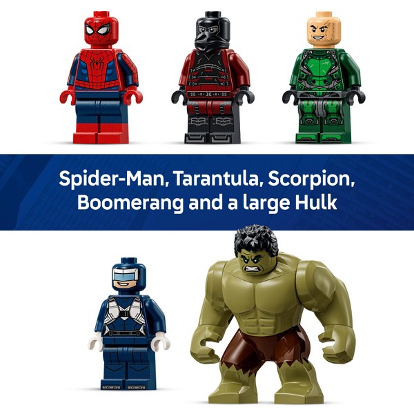LEGO Marvel Spider-Man vs Hulk Enfrentamiento Épico 76350 6