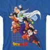 Dragon Ball Z Saiyan Group Youth Boy's Royal Blue T-Shirt - 2 of 2