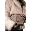ISLAND - Taupe Suede Leather Shoulder Bag (Women) taupe suede standart - 4 of 4