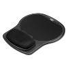 Fellowes Easy Glide Gel Mouse Pad w/Wrist Rest 10 x 12 X 1 1/2 Black 93730 - 2 of 4