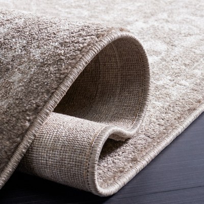 Sofia Tan and Beige Synthetic Rectangular Area Rug