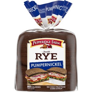 Pepperidge Farm Vegan Jewish Pumpernickel Bread - 16oz - 1 of 4